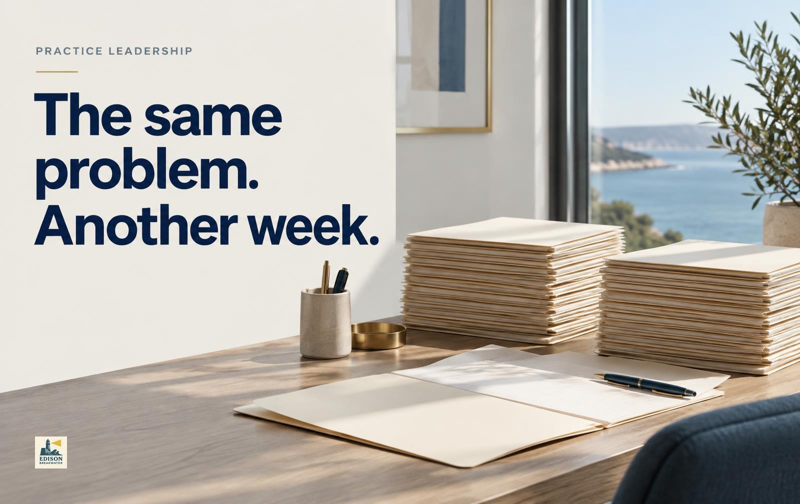 Illustration for Practice Leadership: When the Same Practice Problems Keep Coming Back